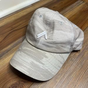 Alphalete “A Logo” New Era Grey Camo Adjustable Dad Hat